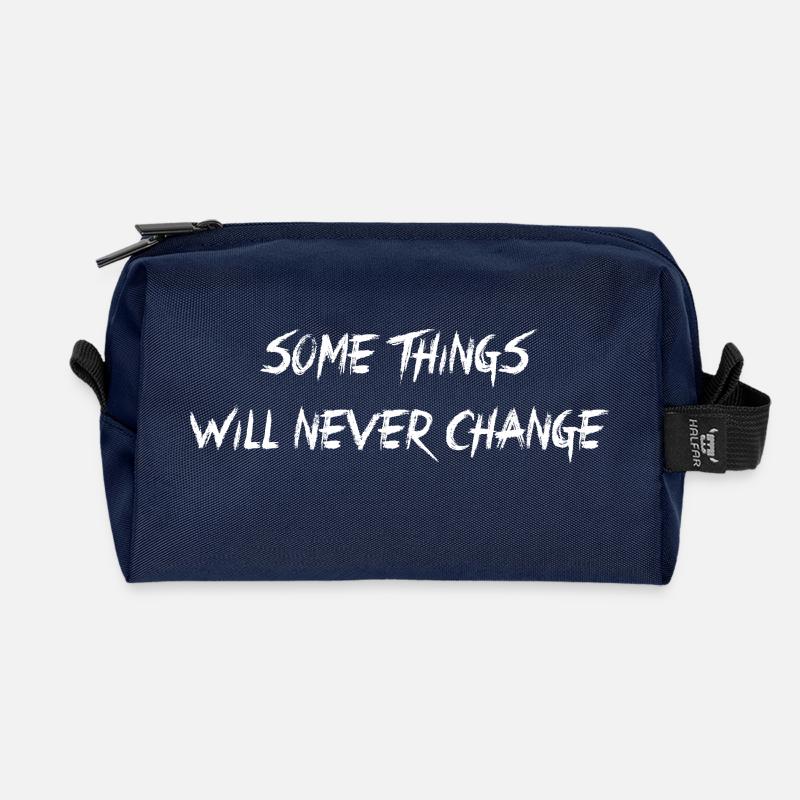 SQL pixelart backside - Recycelte Kulturtasche - Navy