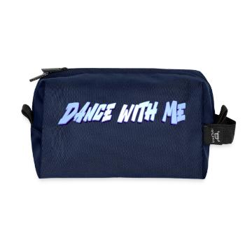 Tanz mit mir - Recycelte Kulturtasche - Navy - Vorne