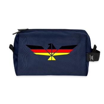German Eagle - Recycelte Kulturtasche - Navy - Vorne