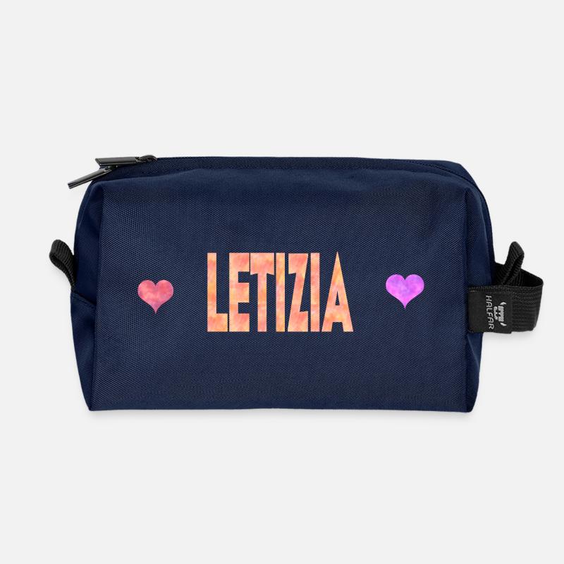 Letizia - Recycelte Kulturtasche - Navy