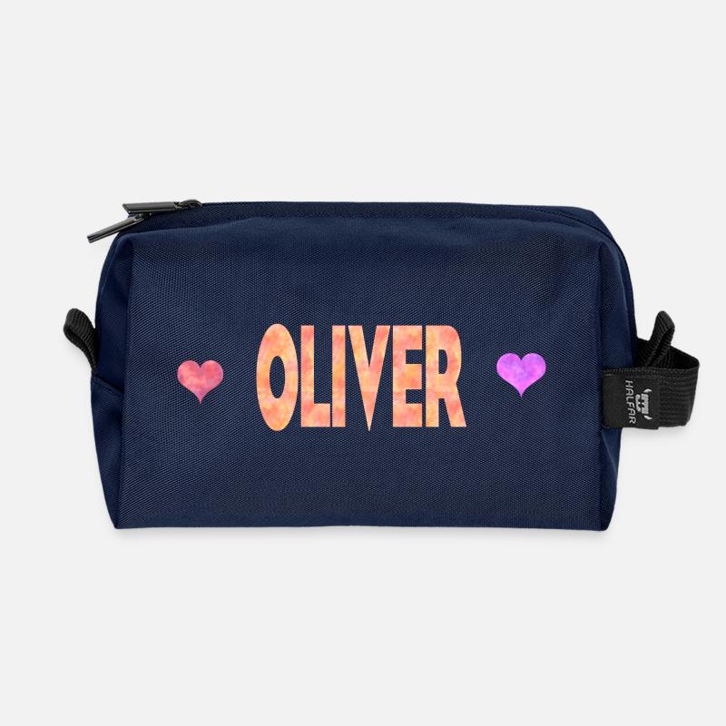 Oliver - Recycelte Kulturtasche - Navy