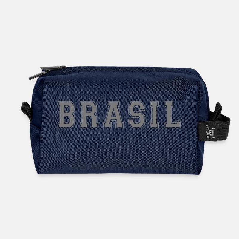 brasil - Recycelte Kulturtasche - Navy