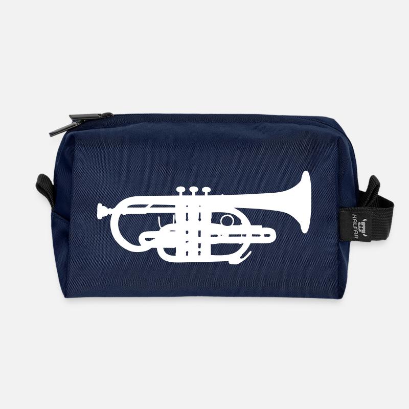 Horn - Recycelte Kulturtasche - Navy