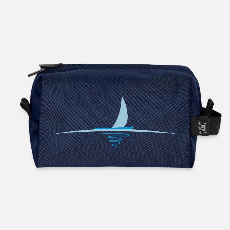 segler - Recycelte Kulturtasche - Navy