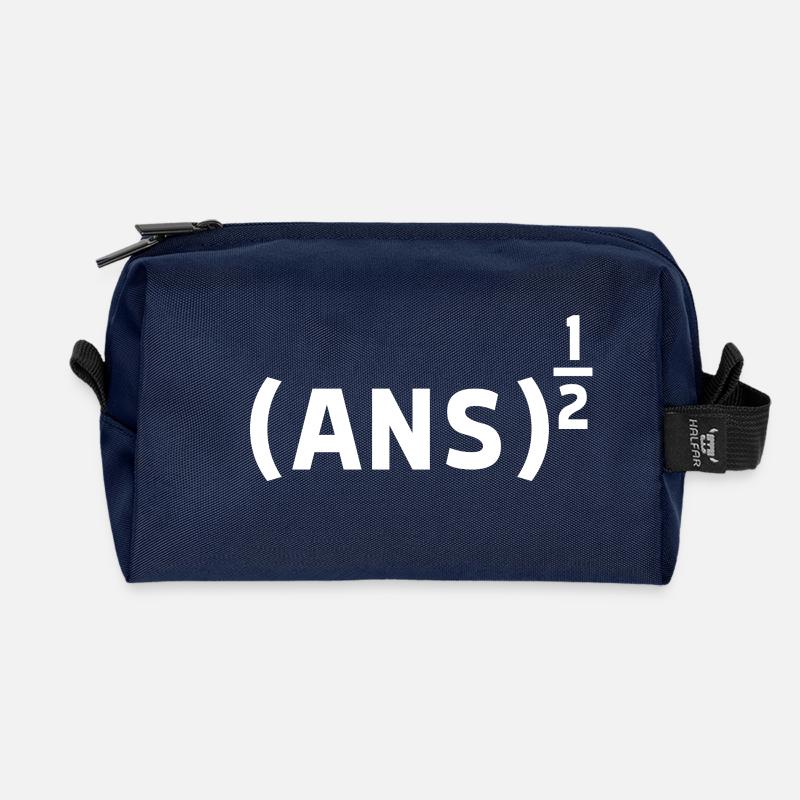 ANS 1/2 - Recycelte Kulturtasche - Navy