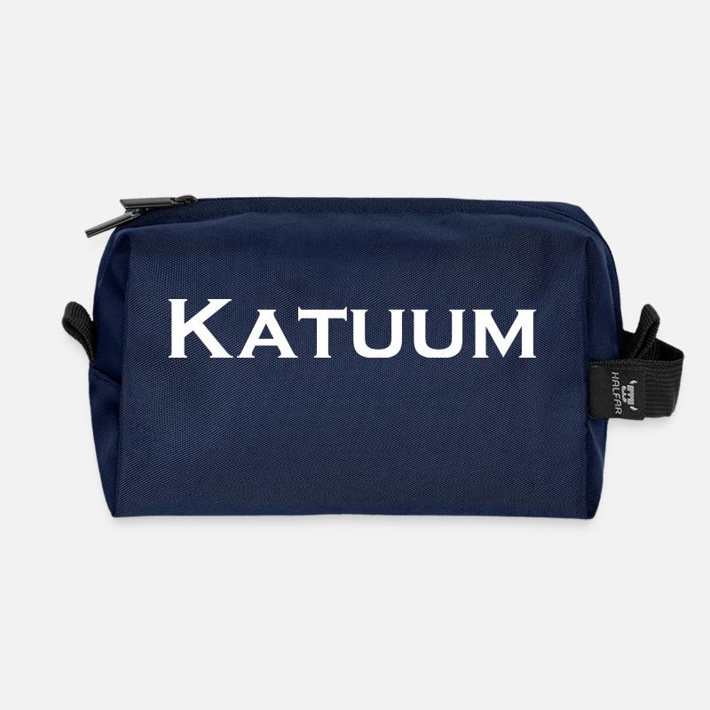 katuum - Recycelte Kulturtasche - Navy