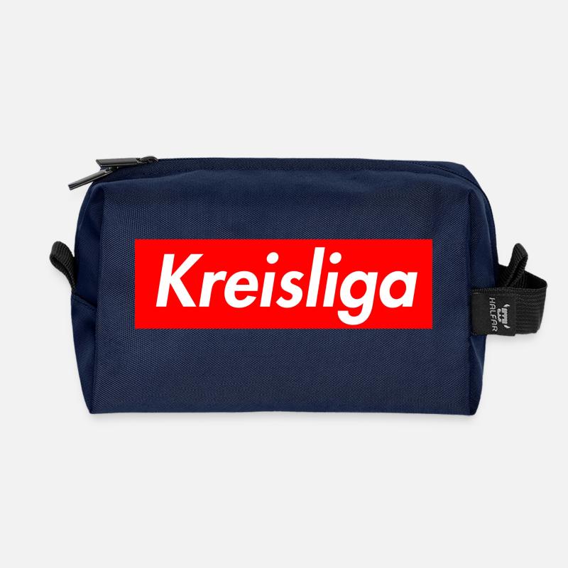 Kreisliga - Recycelte Kulturtasche - Navy