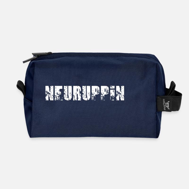 Neuruppin - Recycelte Kulturtasche - Navy