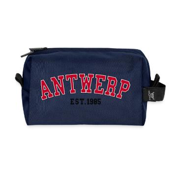Antwerpen Est. 1985 - Recycelte Kulturtasche - Navy - Vorne