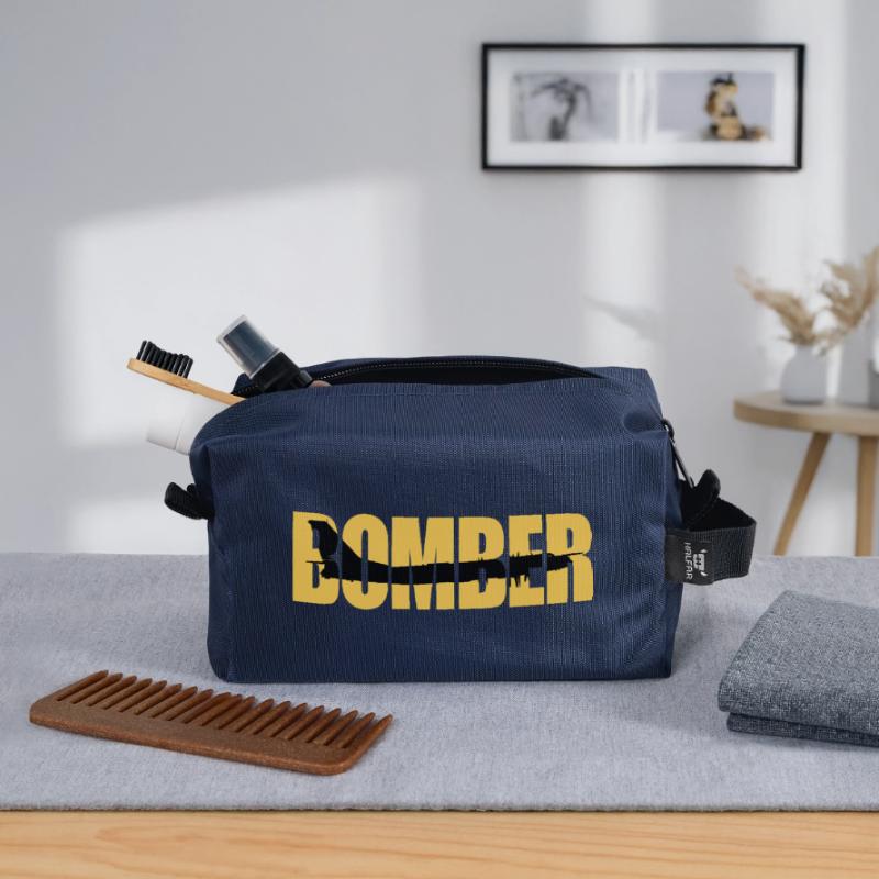 Blouson aviateur Tu-95 Trousse de toilette en tissu recyclé