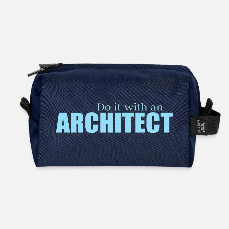 ARCHITECT - Recycelte Kulturtasche - Navy