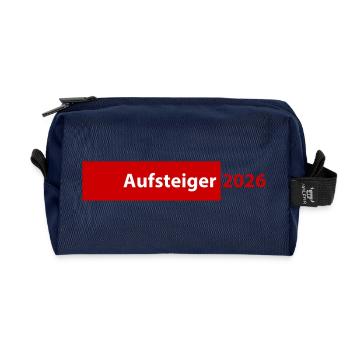 Aufsteiger 2026 Aufstieg - Recycelte Kulturtasche - Navy - Vorne