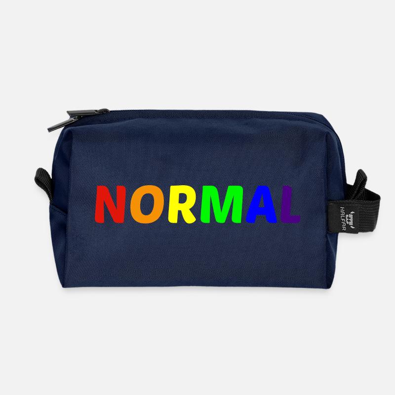 NORMAL - Recycelte Kulturtasche - Navy