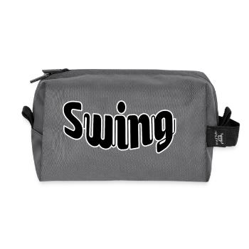Swing - Recycelte Kulturtasche - Anthrazit - Vorne