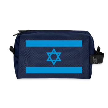 Israel - Recycelte Kulturtasche - Navy - Vorne