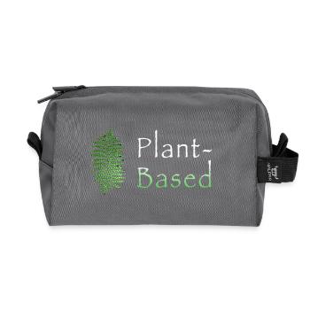 Plant-Based - Recycelte Kulturtasche - Anthrazit - Vorne