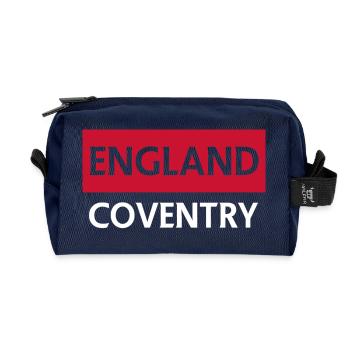 England Coventry Urbane Silhouette mit Farbblock - Recycelte Kulturtasche - Navy - Vorne
