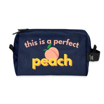 L'été où je suis devenue jolie - Perfect Peach - Trousse de toilette en tissu recyclé - marine - Devant