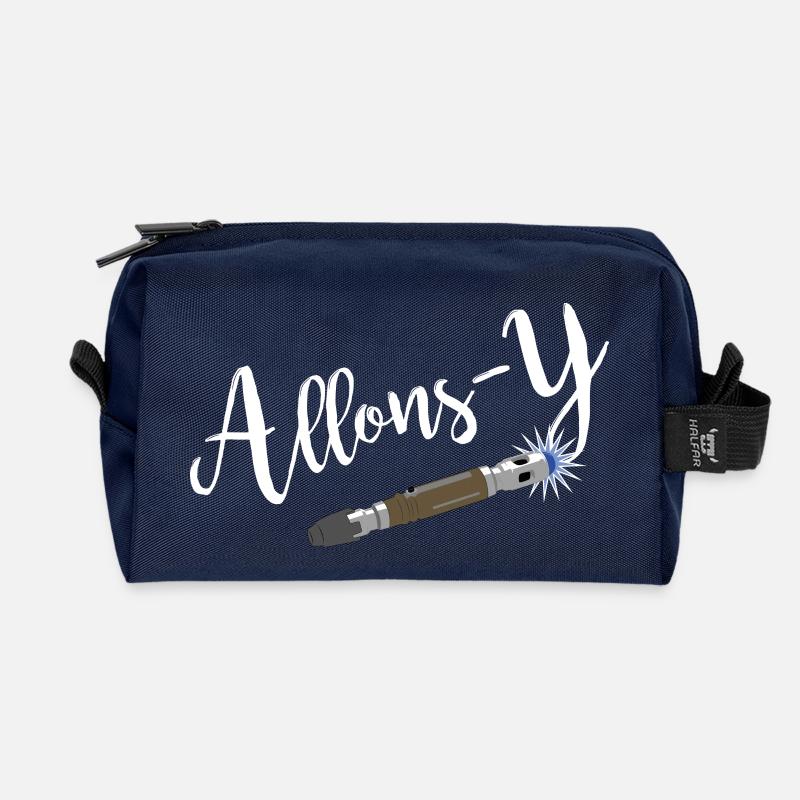 Allonsy - Recycelte Kulturtasche - Navy