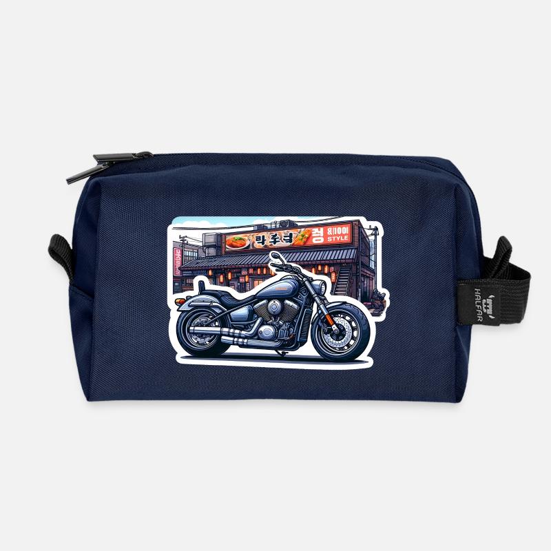 Kaido Chopper - Recycelte Kulturtasche - Navy