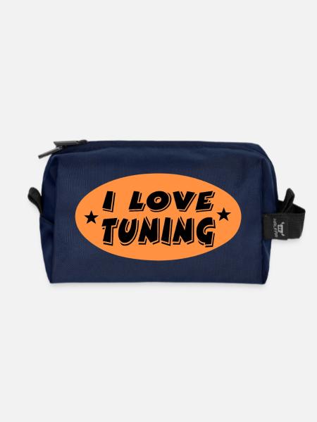Auto - Recycelte Kulturtasche - Navy