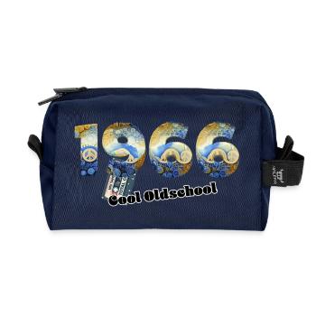 1966 Jahrgang Retro Vintage – Kassette – Cool Olds - Recycelte Kulturtasche - Navy - Vorne