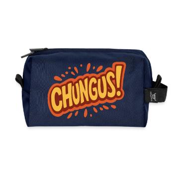 Chungus - Recycelte Kulturtasche - Navy - Vorne