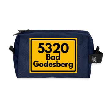 ANCIEN CODE POSTAL RETRO 5320 Bad Godesberg NRW - Trousse de toilette en tissu recyclé - marine - Devant