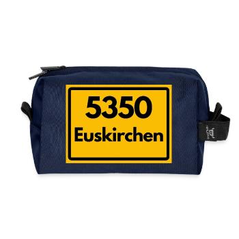 ALTE POSTLEITZAHL PLZ RETRO 5350 Euskirchen - Recycelte Kulturtasche - Navy - Vorne