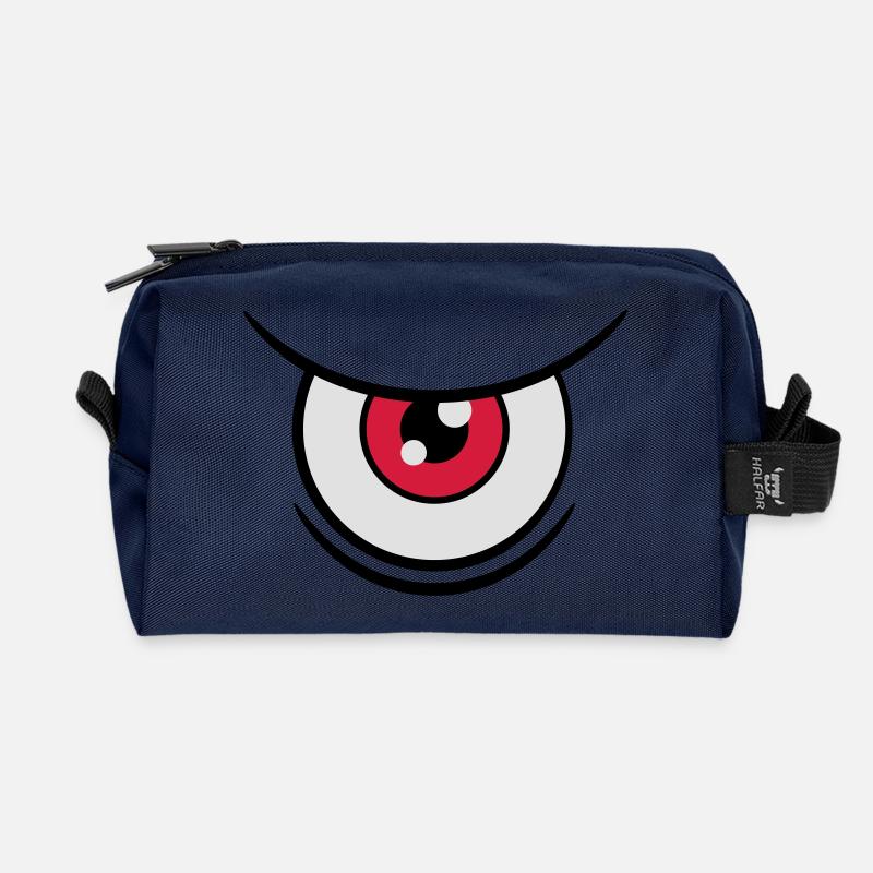Big Eye - Recycelte Kulturtasche - Navy