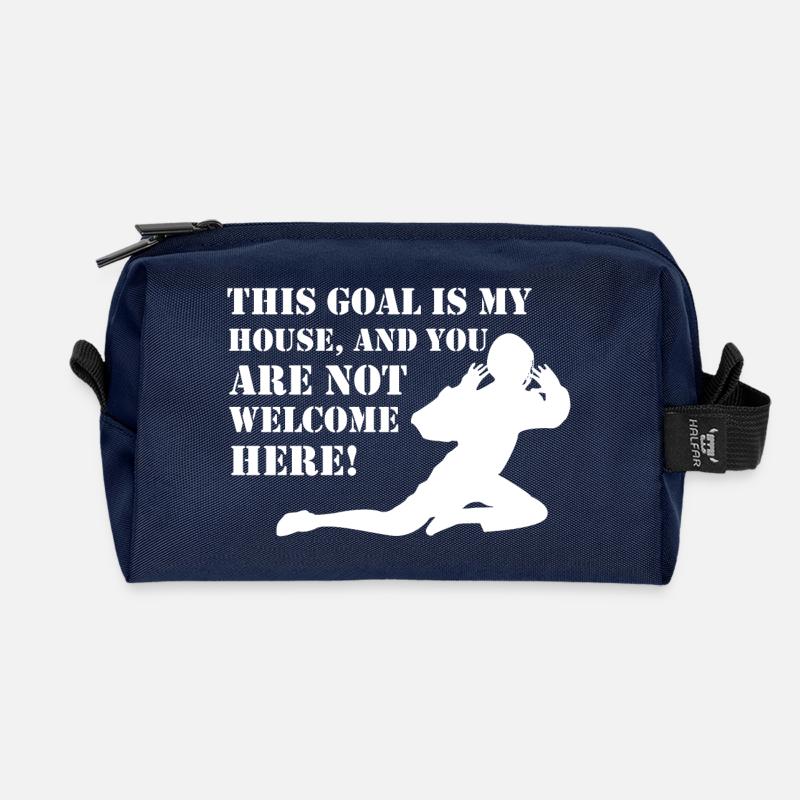 Floorball - Recycelte Kulturtasche - Navy