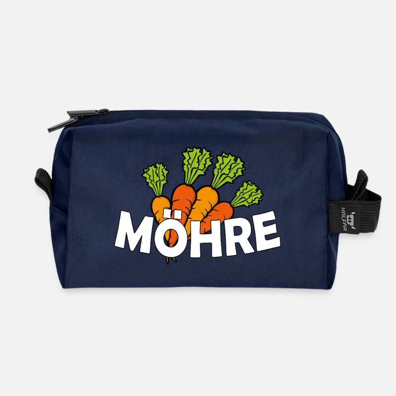 MÖHRE - Recycelte Kulturtasche - Navy