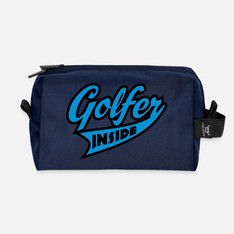 Golf - Recycelte Kulturtasche - Navy