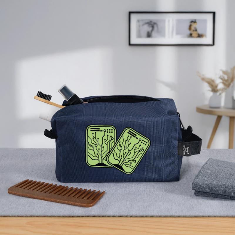 Micro Chip 2 Recycled Toiletry Zip Bag
