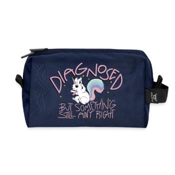 Diagnostizierte - Recycelte Kulturtasche - Navy - Vorne