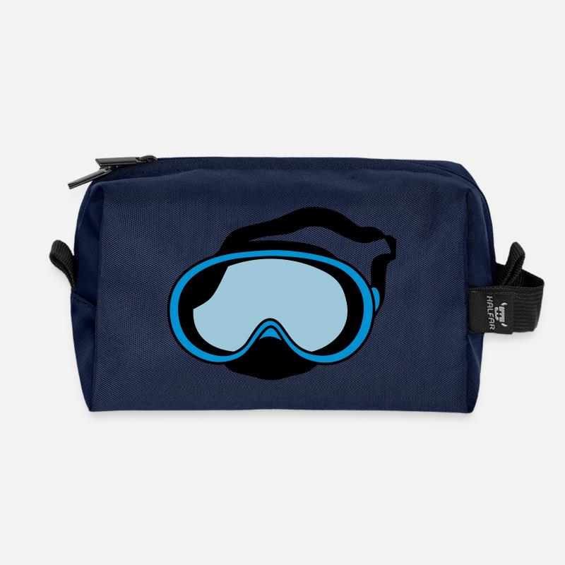 tauchermaske - Recycelte Kulturtasche - Navy