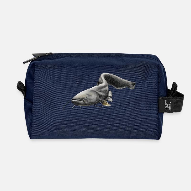 Wels - Recycelte Kulturtasche - Navy