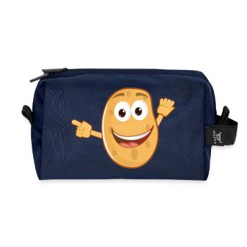 Potato - Recycled Toiletry Zip Bag - navy - Front