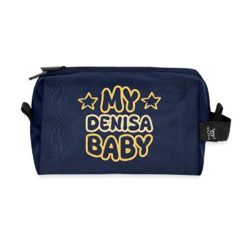Dire Denisa - Trousse de toilette en tissu recyclé - marine - Devant