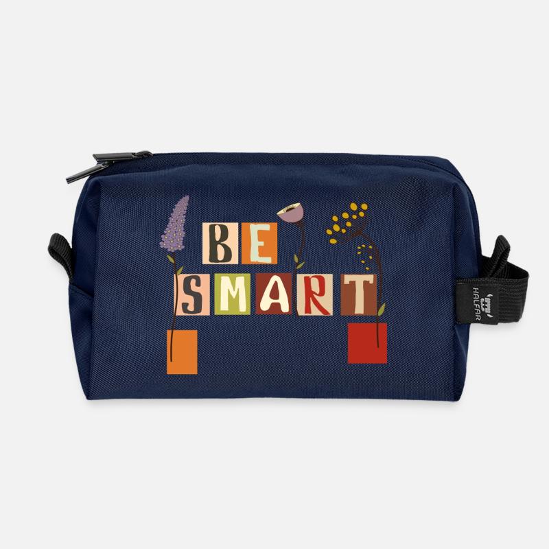 Be Smart  - Recycelte Kulturtasche - Navy