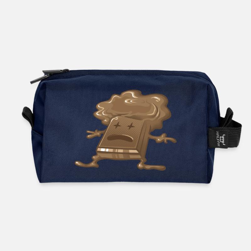 Tote Schokolade - Recycelte Kulturtasche - Navy