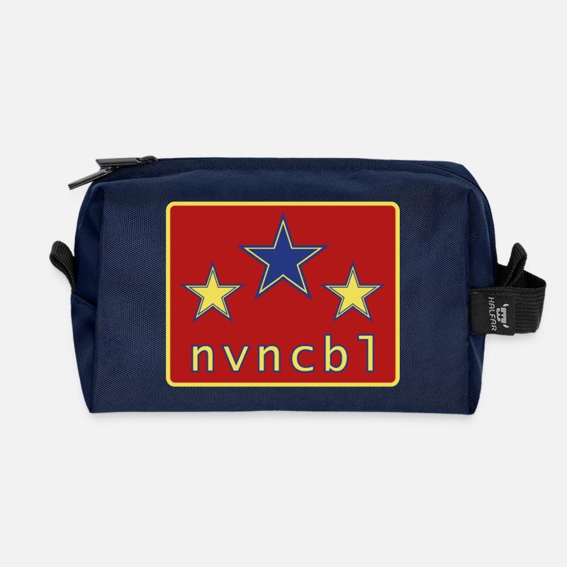 invincible 03 - Recycelte Kulturtasche - Navy
