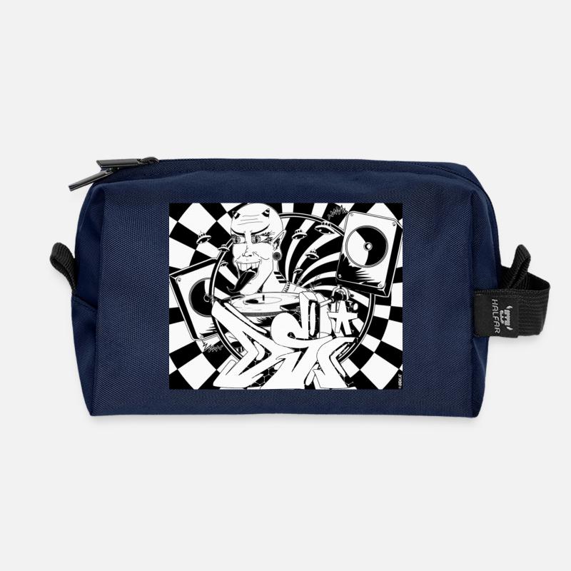 shirt 01 - Recycelte Kulturtasche - Navy