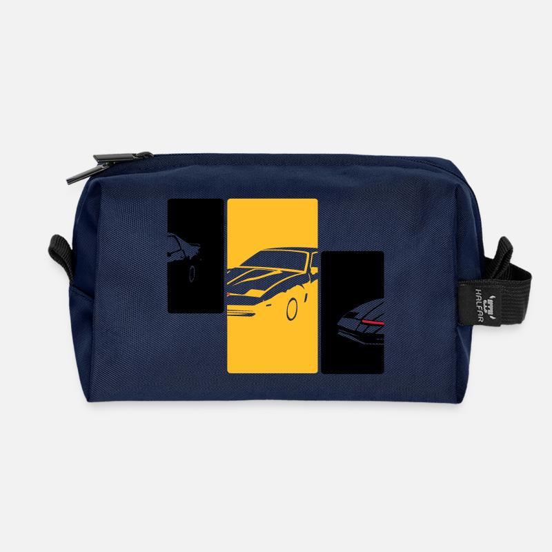 transam1 - Trousse de toilette en tissu recyclé - marine