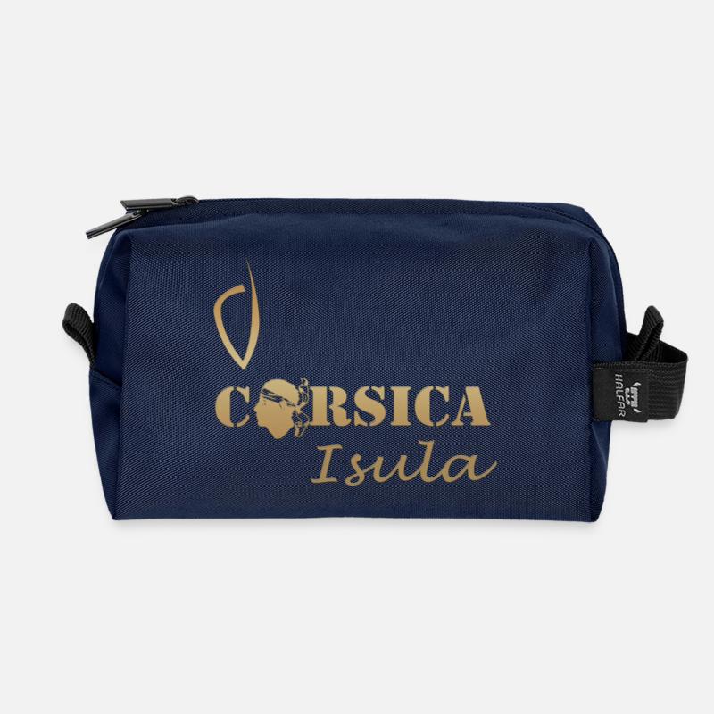 corse - Recycelte Kulturtasche - Navy