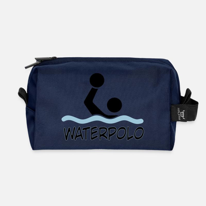 waterpolo - Recycelte Kulturtasche - Navy