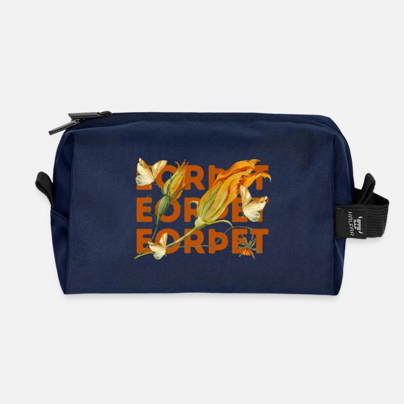 Uralte Erde - Recycelte Kulturtasche - Navy