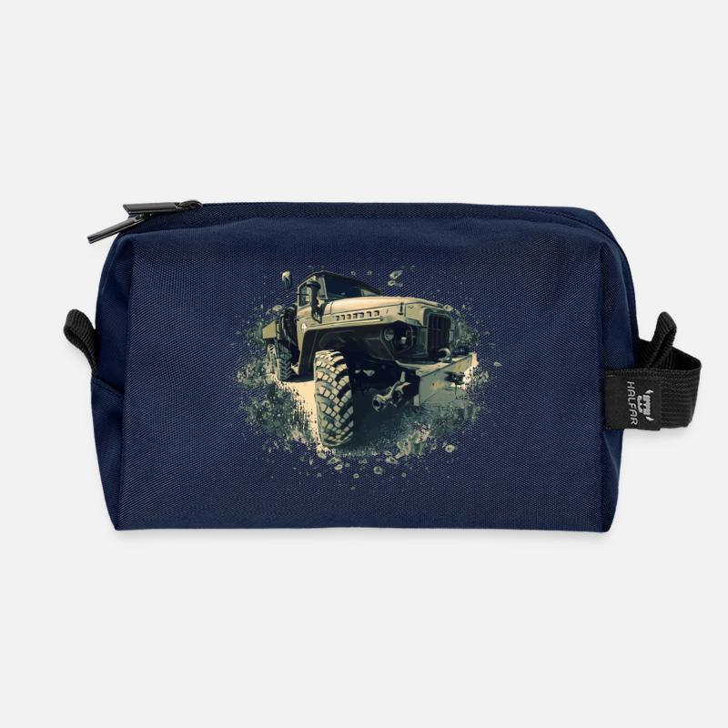 Ural 375 - Recycelte Kulturtasche - Navy