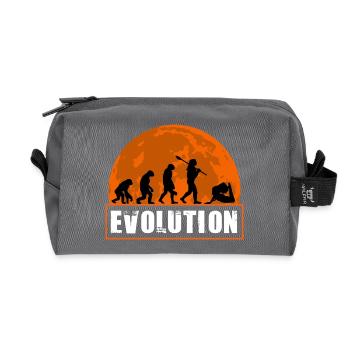 Évolution de Yoga Girl Yoga Mom Yoga Lover - Trousse de toilette en tissu recyclé - anthracite - Devant