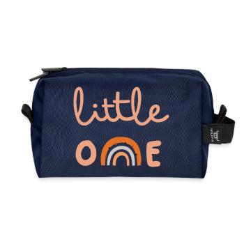Petit petit - Trousse de toilette en tissu recyclé - marine - Devant